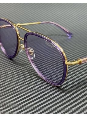 Versace VE 2260 - 10021A Lilac Transparent Sunglasses Unisex